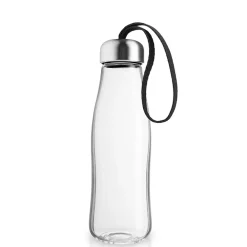 Eva Solo Drinkfles Urban To Go Glas Zwart 0,5L Sale