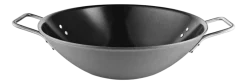 Eva Trio Wokpan Grey Line Slip-Let Ceramic 5L