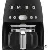 Filterkoffiemachine Smeg DCF02BLMEU 50's Style Mat Zwart