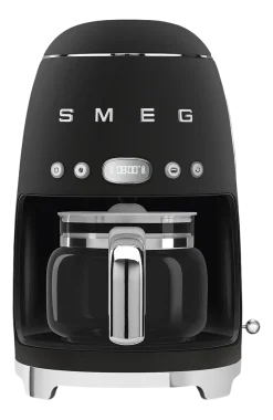 Filterkoffiemachine Smeg DCF02BLMEU 50's Style Mat Zwart