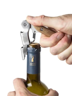Flesopener Peugeot Malbec Notenhout 13 cm