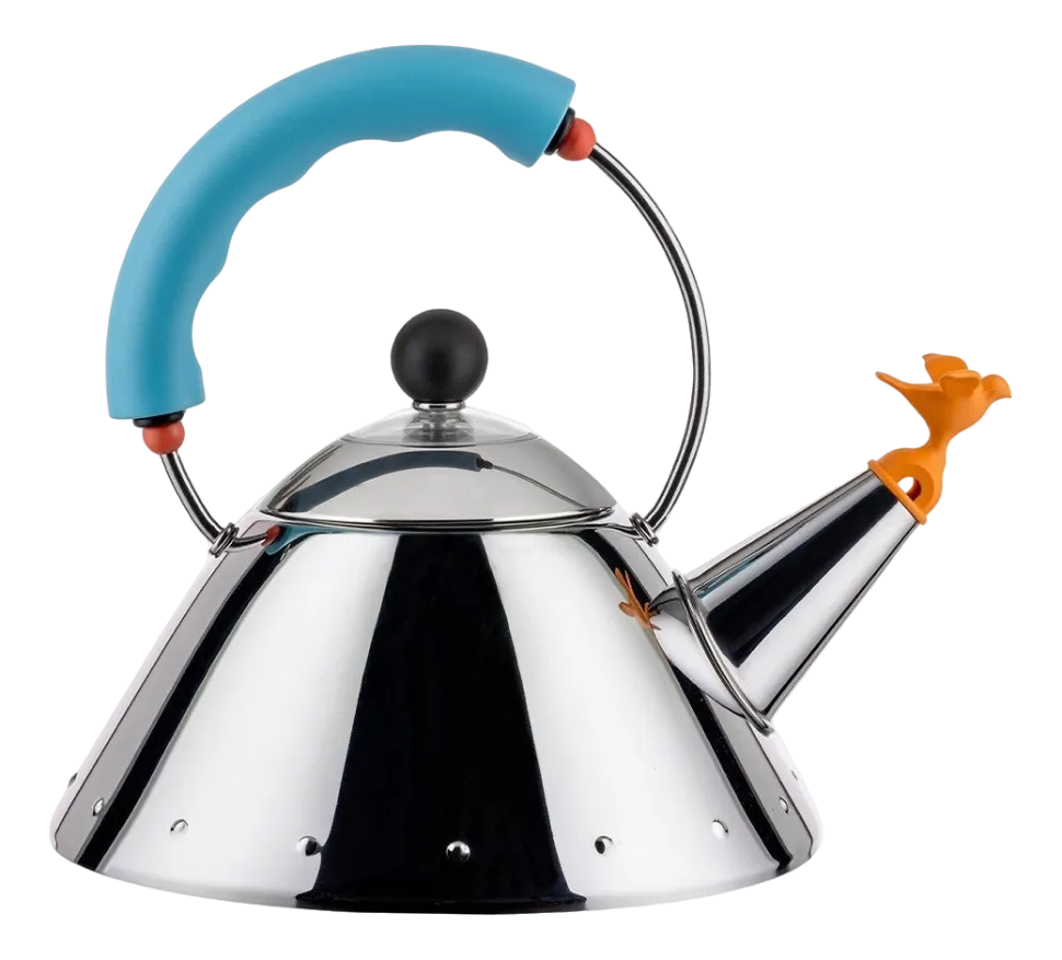 Fluitketel Alessi 9093 Light Blue 1 L