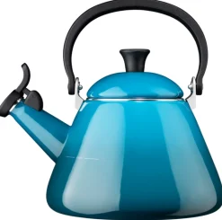 Fluitketel Le Creuset Kone Deep Teal 1,6 Liter