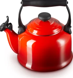 Fluitketel Le Creuset Tradition Kersenrood 2.1 Liter