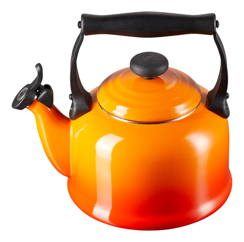 Le Creuset Fluitketel Tradition Oranjerood 2.1 L Online