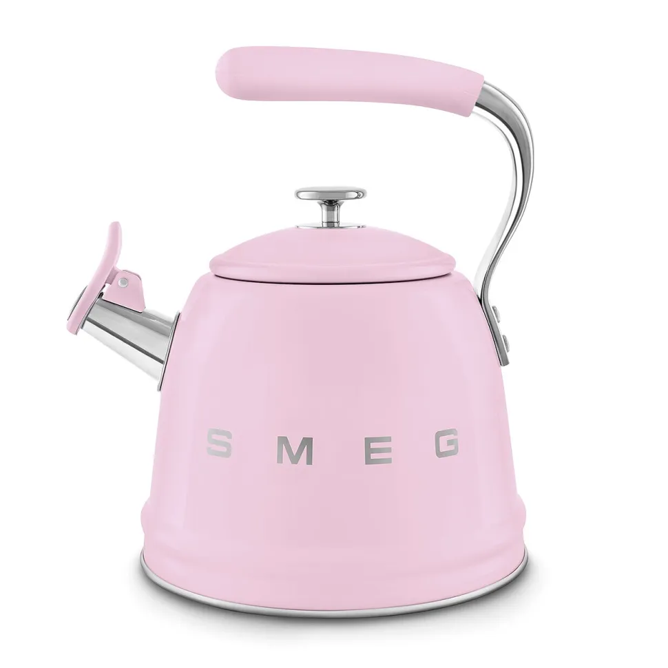 Fluitketel Smeg WKF01PK 50's Style Roze