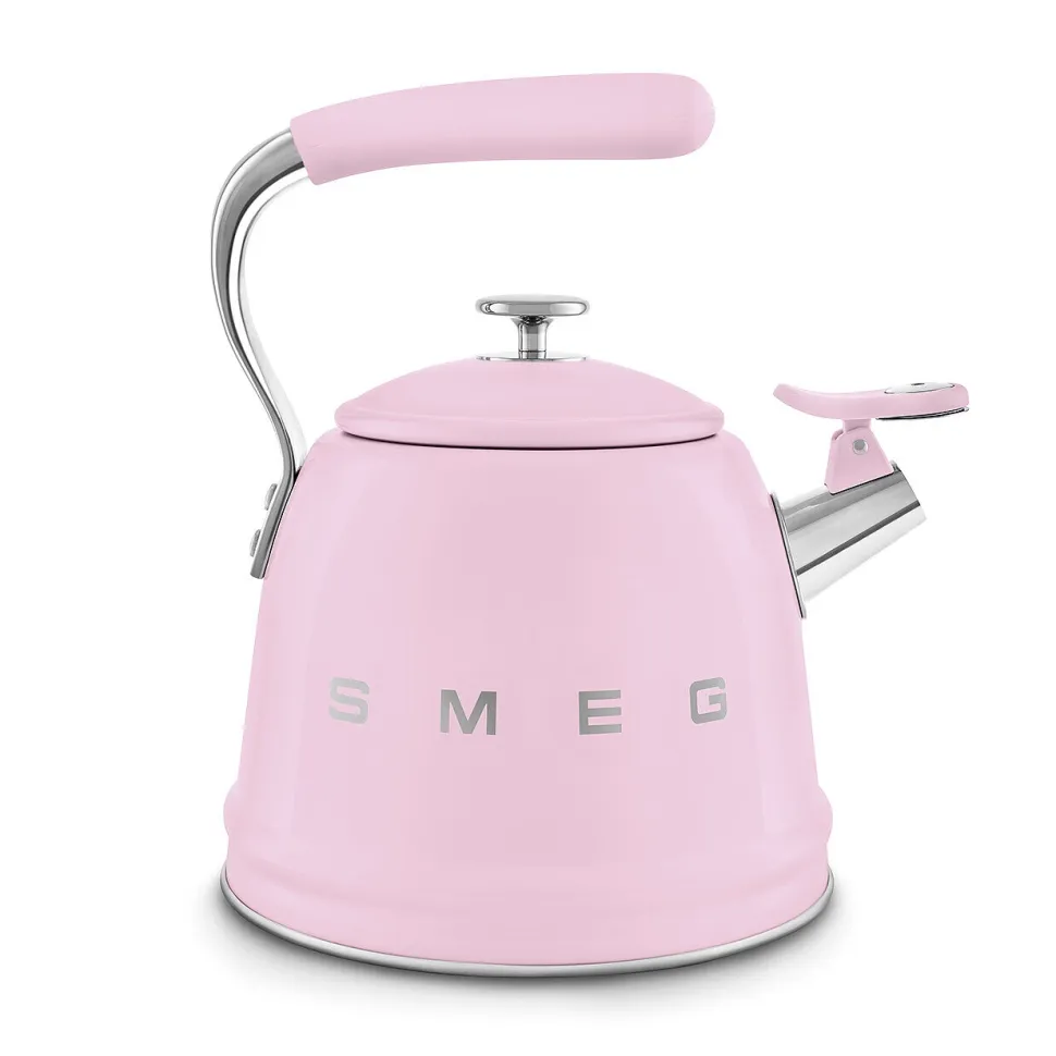 Fluitketel Smeg WKF01PK 50's Style Roze