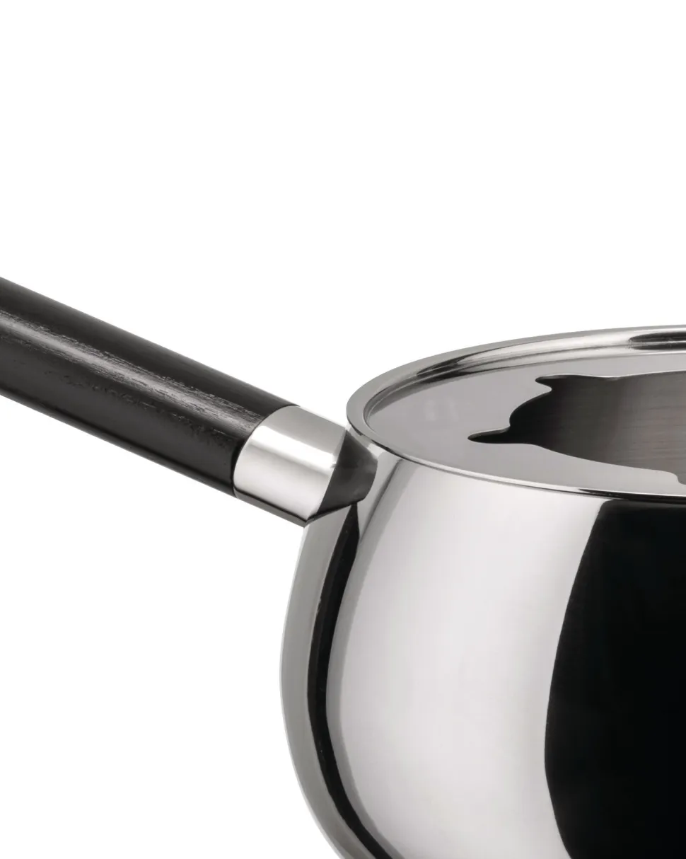 Fondueset Alessi Mami Black (4-Delig)