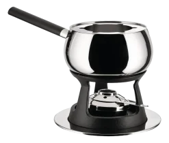 Fondueset Alessi Mami Black (4-Delig)
