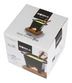 Fondueset Boska Nero Black / Brown / Silver