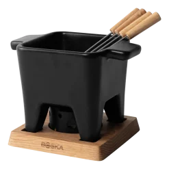 Boska Fondueset Nero Back / Brown / Siver Best