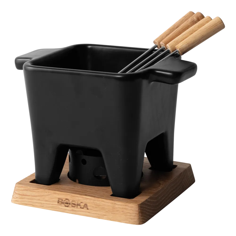 Boska Fondueset Nero Back / Brown / Siver Best