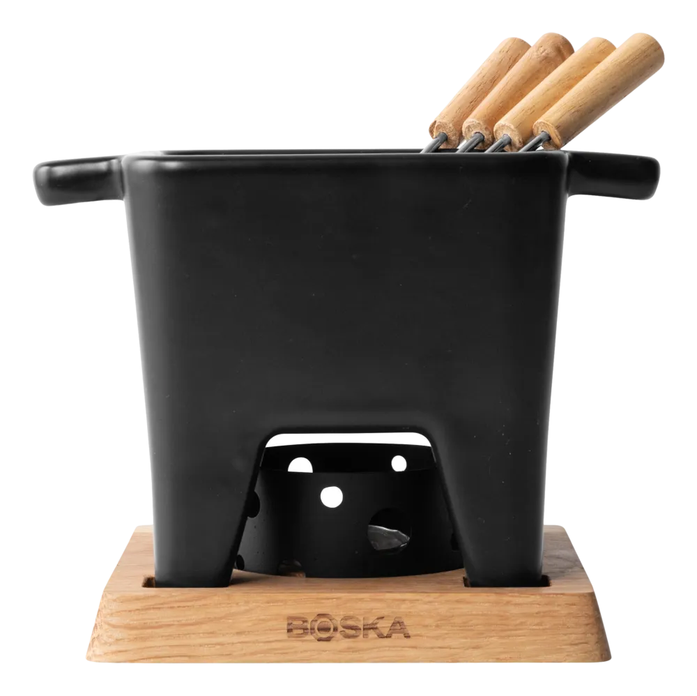 Boska Fondueset Nero Back / Brown / Siver Best