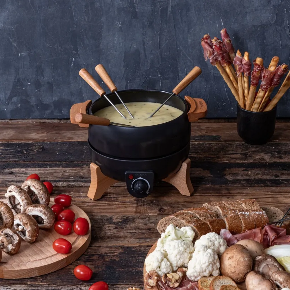 Boska Fondueset Party Beige / Black Outlet