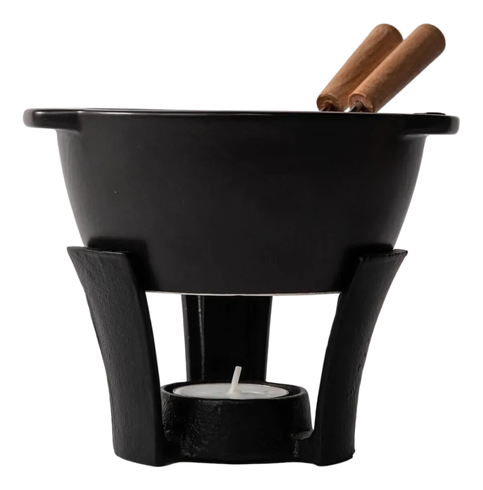 Fondueset Boska Party Mini Black / Brown