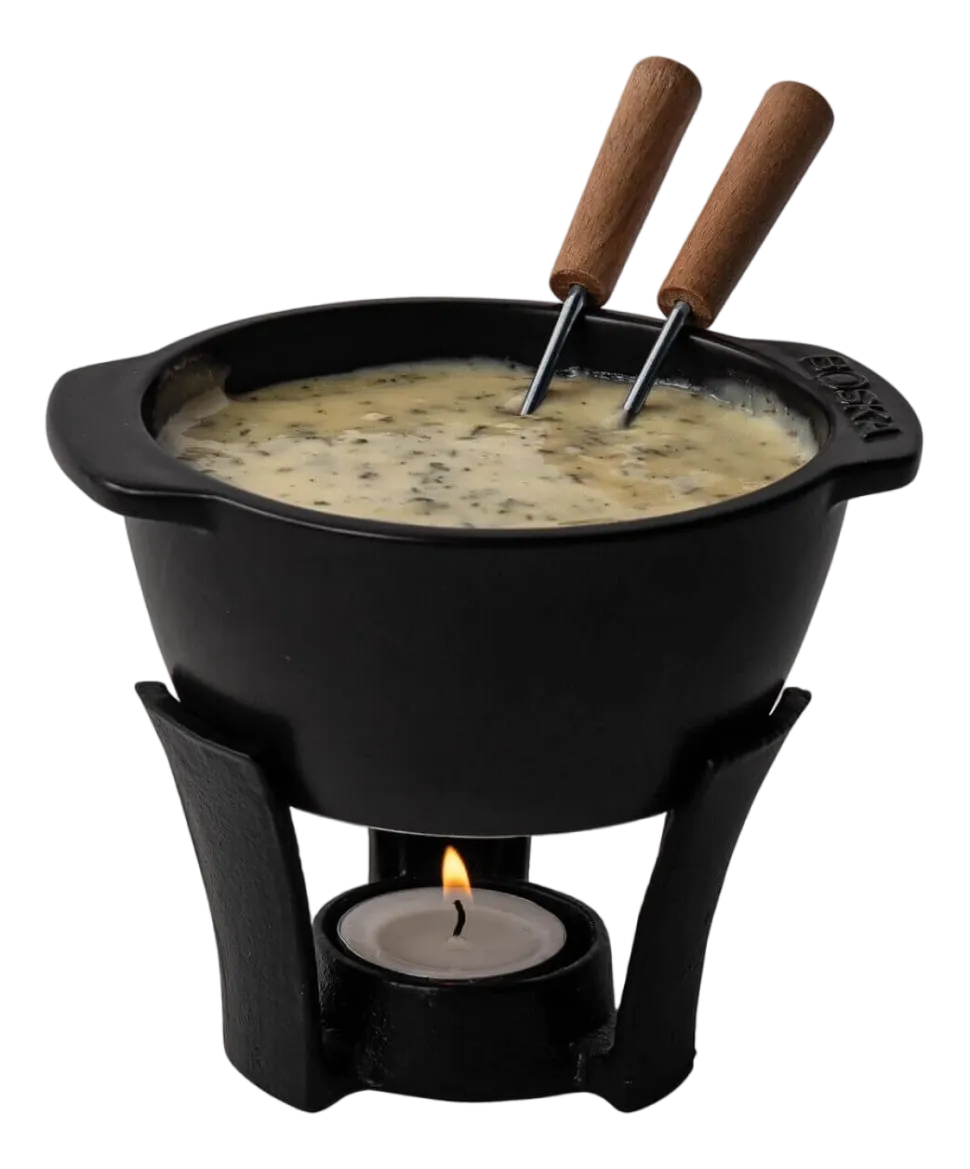 Fondueset Boska Party Mini Black / Brown