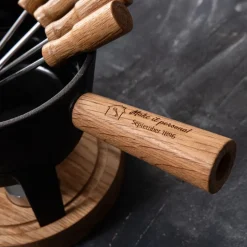 Fondueset Boska Pro S Black / Brown / Silver