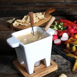 Boska Fondueset Tapas Bianco Brown / Silver / White Hot