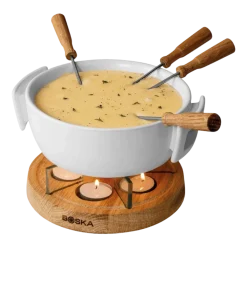 Boska Fondueset Twinkle Brown / Silver / White Outlet