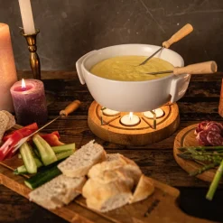Boska Fondueset Twinkle Brown / Silver / White Outlet