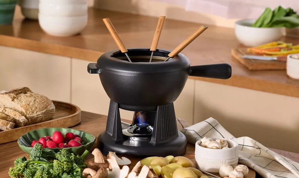 Le Creuset Fondueset Mode Azure Discount