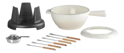Le Creuset Fondueset Mode Meringue