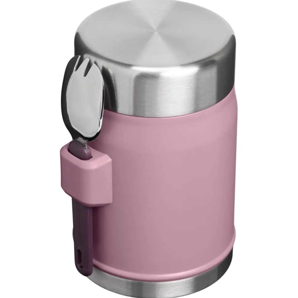 Food Jar Stanley The Legendary + Spork 0,4L Purple Smoke