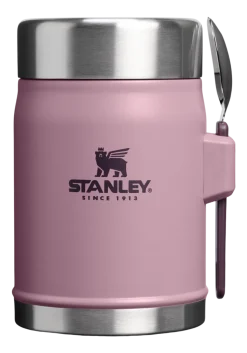 Food Jar Stanley The Legendary + Spork 0,4L Purple Smoke