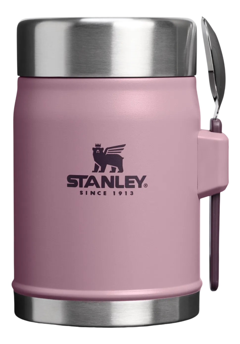 Food Jar Stanley The Legendary + Spork 0,4L Purple Smoke