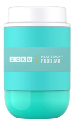 Food Jar ZOKU Neat Stack Aqua 475 ml