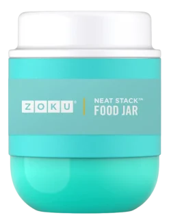 Food Jar ZOKU Neat Stack Aqua 295 ml