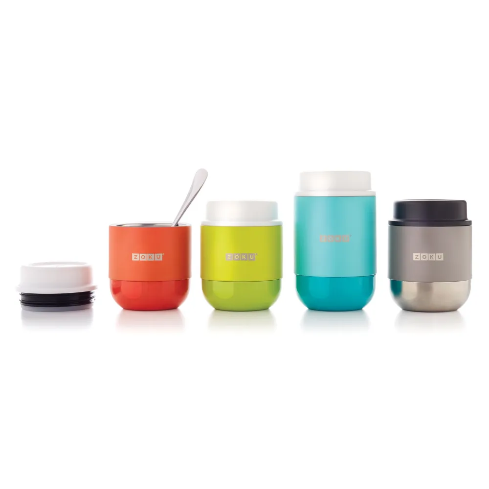 ZOKU Food Jar Neat Stack Papaya 295 ml Hot