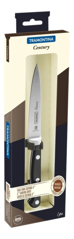 Fruit- en Groentemes Tramontina Century Zwart 10 cm