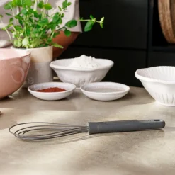 Garde Zyliss Flat whisk silicone Beluga Grey
