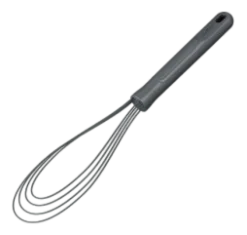 Garde Zyliss Flat whisk silicone Beluga Grey