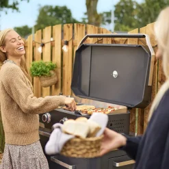 Gasgrill Cozze Plancha 800 3 Branders