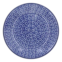 Bunzlau Castle Gebaksbord Blue Diamond Flat 15,5 cm Discount