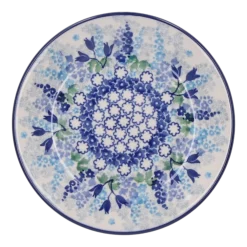 Bunzlau Castle Gebaksbord Blue Garden Flat 15,5 cm Clearance