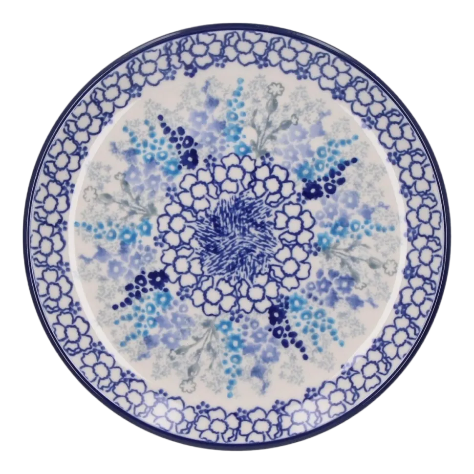 Gebaksbord Bunzlau Castle Delphinium 16 cm