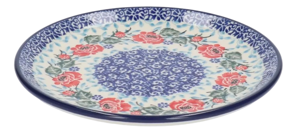 Bunzlau Castle Gebaksbord English Rose 16 cm