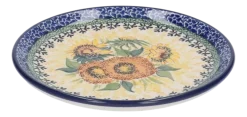 Bunzlau Castle Gebaksbord Van Gogh Museum Sunflowers Unikat 16 cm Hot
