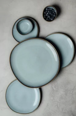 Gebaksbord Villeroy & Boch Lave Glace 17 cm (Set van 6)