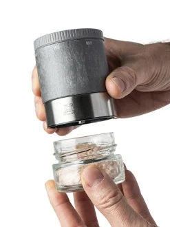 Geschenkset Peugeot Maestro Zoutmolen en 3 Zouten Grafiet Licht