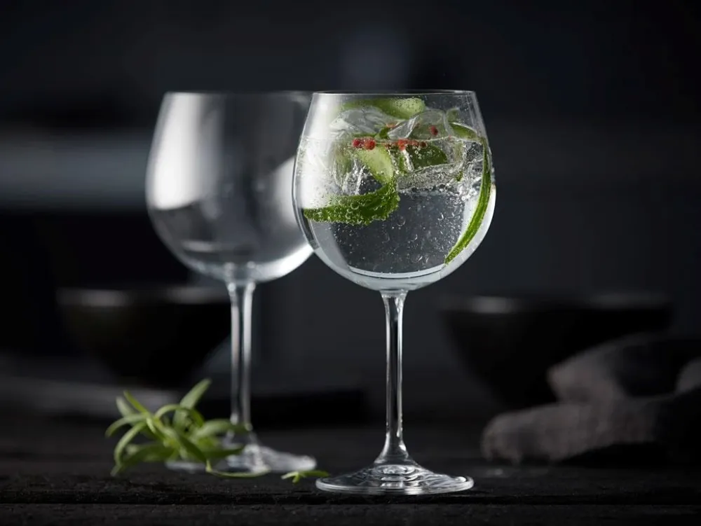 Lyngby Gin & Tonic Glas Glas Juvel Clear 570 ml (4-delig) Sale