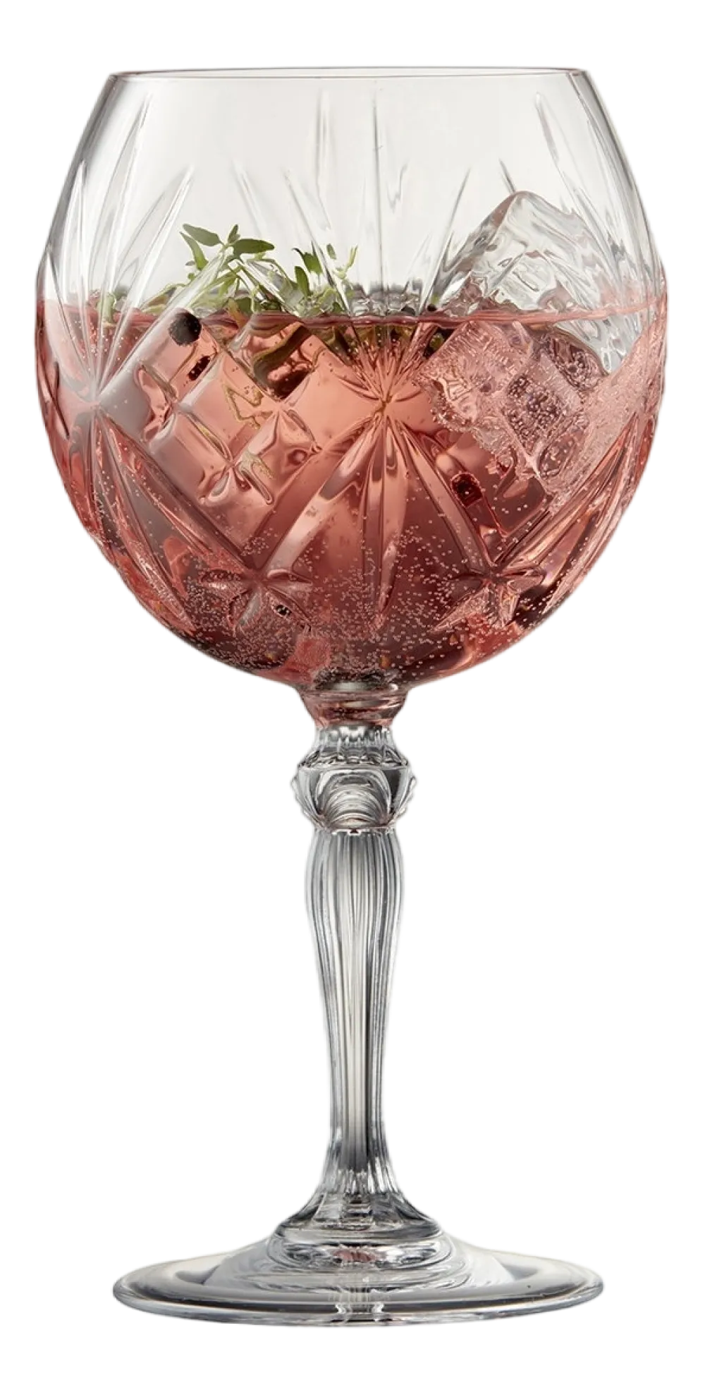Lyngby Gin & Tonicglas Melodia Clear 650 ml (Set van 4) Outlet