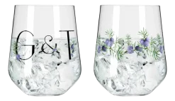 Gin & Tonicglas Ritzenhoff Botanic Lights #5 #6 710 ml (Set van 2)