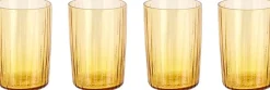 Bitz Glas Kusintha Amber 280 ml (4-Delig) Clearance