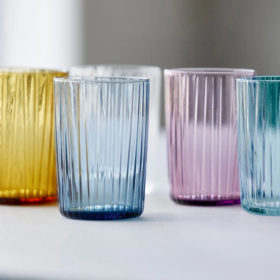 Glas Bitz Kusintha Pink 280 ml (4-Delig)