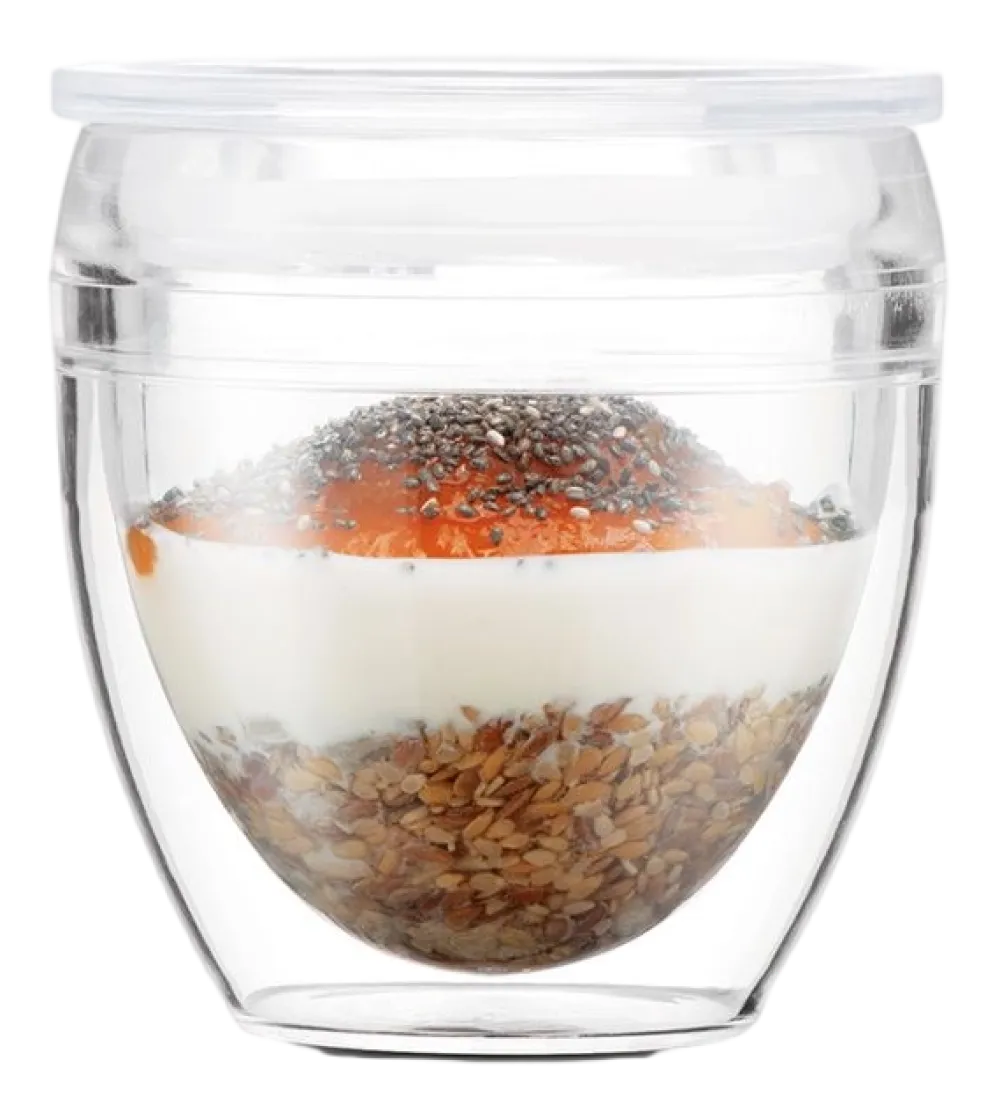 Bodum Glas Pavina To Go Transparent 200 ml (Set van 2) Hot