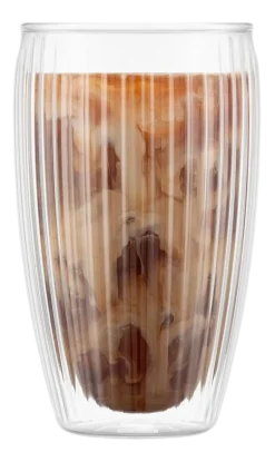 Glas Bodum Pavina Transparent 450 ml (Set van 2)